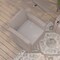 Merrick Lane Malmok Outdoor Furniture Resin Chair Faux Rattan Wicker Pattern Patio Chair With All-Weather Cushion